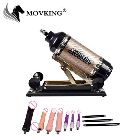 Movking Cannon Sex Machine With 10 Kinds Dildos Attachments Automatic