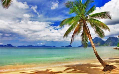 Wallpapers Id Beach Scenery 1434266 Hd Wallpaper And Backgrounds