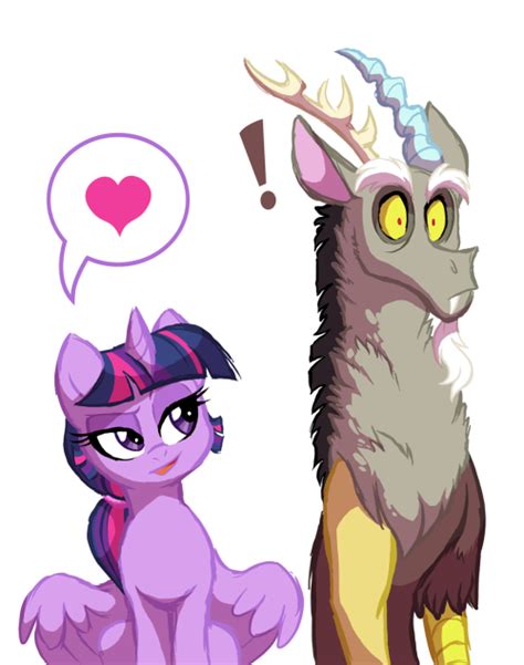 Twilight Sparkle And Discord