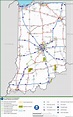 Indiana interstate map - Ontheworldmap.com