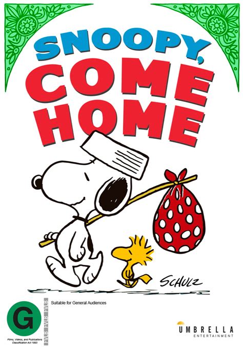 Snoopy Come Home Dvd Buy Now At Mighty Ape Australia