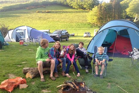 Campingplatz Exmoor Camping Westermill Farm In Südwestengland Camping