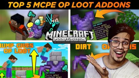 Top 5 Op Loot Mods For Minecraft Pocket Edition Mediafire Link