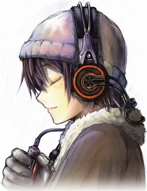 36 Koleksi Istimewa Anime Boy With Headphones Wallpaper