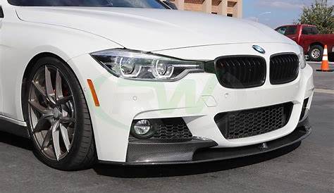 ///RW Carbon | BMW F30/F31 Performance Style Carbon Fiber Front Lip