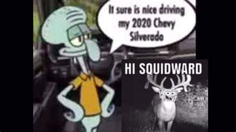 Hi Squidward It Sure Is Nice Video Gallery Know Your Meme
