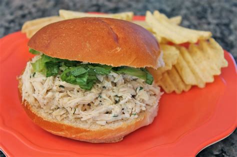 Cooking With Mandy Slow Cooker Chicken Caesar Sandwiches