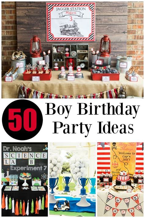 Top 20 Birthday Parties For Boys Boy Birthday Party Themes Boy