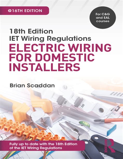 18th Edition IET Wiring Regulations Electric Wiring For Domestic