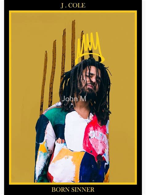 J Cole Born Sinner Album Cover J Cole 2014 Forest Hills Drive Born