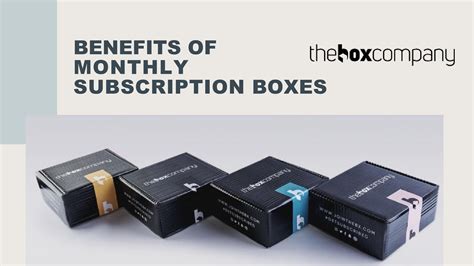 Benefits Of Monthly Subscriptions Boxes By The Box Company By The Box
