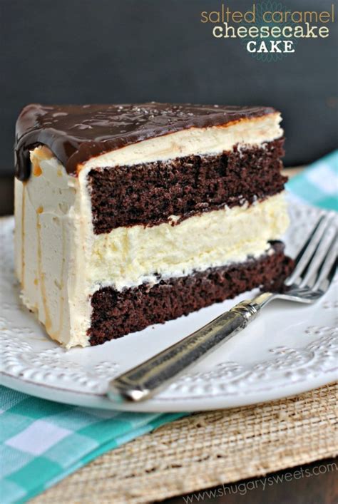 Salted Caramel Chocolate Cheesecake Cake Best Cooking Recipes In The