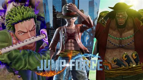 One Piece Characters In Jump Force Jump Force All 40 Characters List
