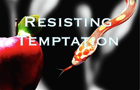 Resist Temptation Christian Messenger