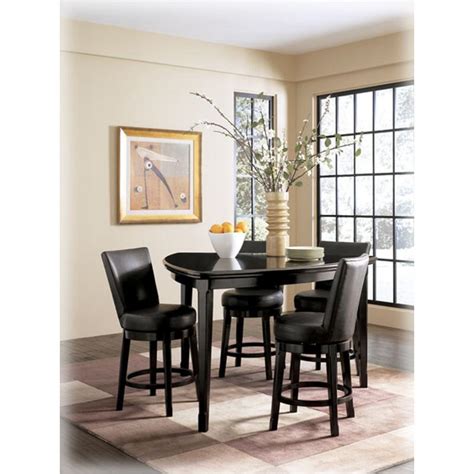 Our delivery team will place furniture in the rooms of your choice. D569-23 Ashley Furniture Emory Triangle Dining Room ...