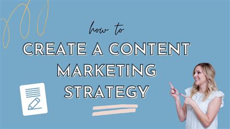 How To Create A Content Marketing Strategy Youtube