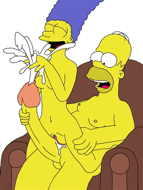 Rule 34 Breasts Color Cum Female Homer Simpson Human Male Marge