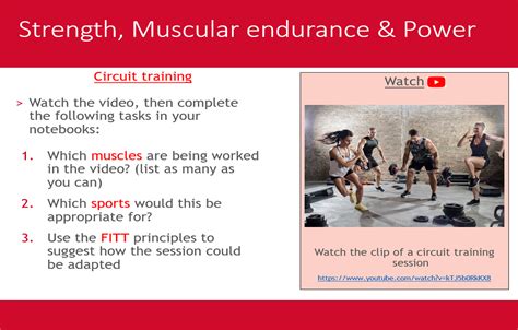 Aerobic Endurance Training Methods Unit Btec Sport Teaching Resources