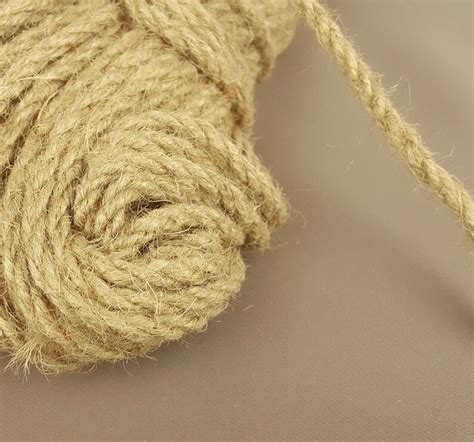 Jute Rope 5mm Natural Jute Twine Jute Cord Jute Twine Rope Shibari