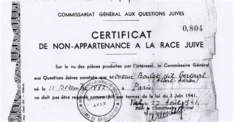 Il y a 80 ans, la loi de Vichy sur le second statut des Juifs en France