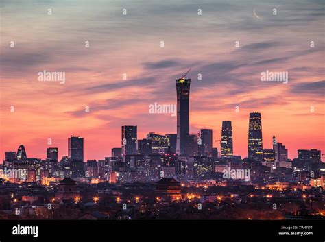 Beijing City Scenery Stock Photo Alamy