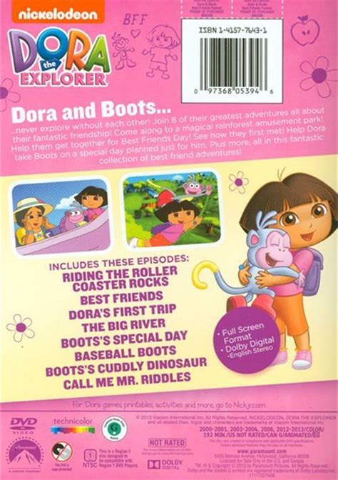 Dora The Explorer Dora Boots Best Friends Forever Dvd 2013 Dvd