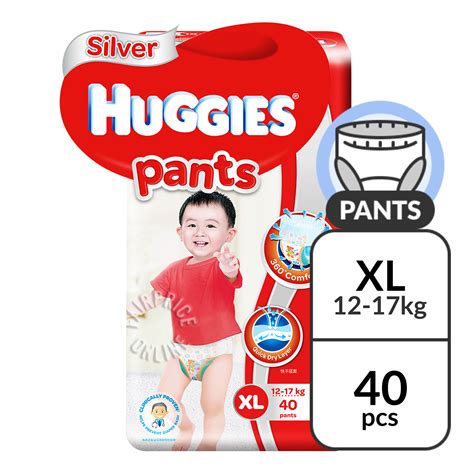 Huggies Baby Diaper Silver Pants Xl 12 17kg Ntuc Fairprice