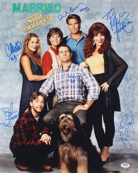 Dogs have been featured in films since the dawn of cinema. Married With Children 16x20 Photo Cast-Signed by (6) With ...