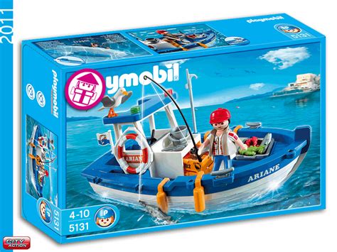 Playmobil 5131 Fisherman With Boat Playmobil Hong Kong Playmobil