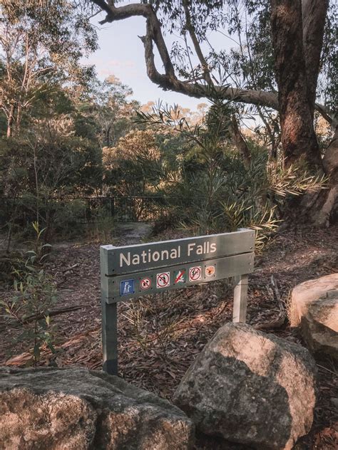 Entrance To National Falls Royal National Park Sydney New South