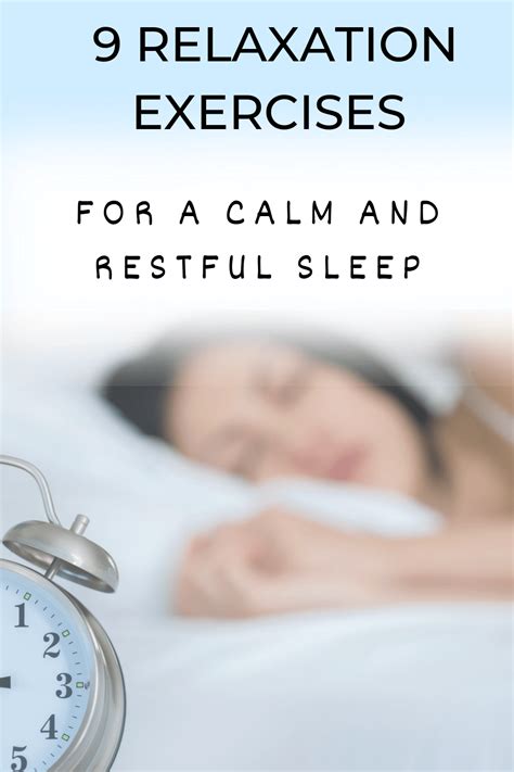 9 Relaxation Exercises For Sleep Feel Calm And Get Better Rest