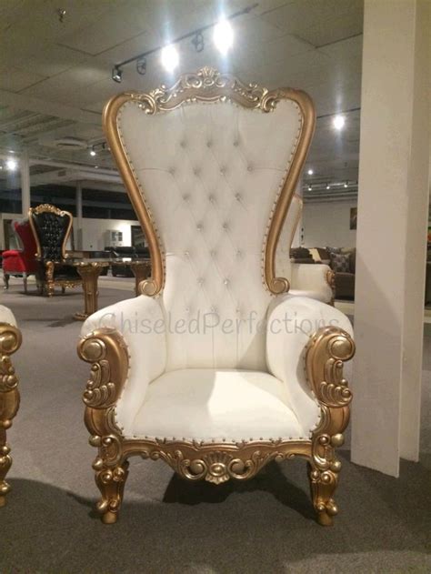 Well dressed tables offers top service to ensure your event runs smoothly from start to finish. THRONE CHAIR IVORY W/ GOLD TRIM Rentals New Orleans LA ...