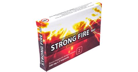 Strong Fire Max 2 Db Kapszula PotencianÖvelŐk