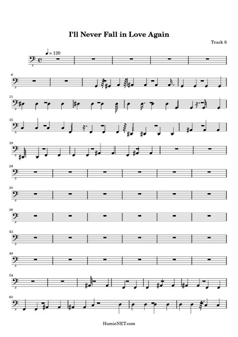 I never thought that i'd find myself lyin' in your arms. I'll Never Fall in Love Again Sheet Music - I'll Never ...