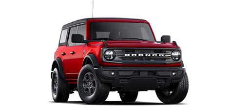 2023 Ford Bronco Advanced 4x4 Big Bend 4 Door 4wd Suv Standardequipment