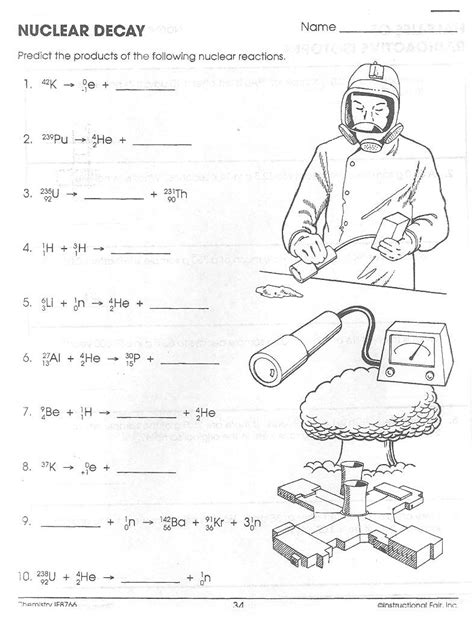 218 po 4 he + 214 pb 84 2 82 5. 11 Best Images of Lab Equipment Worksheet Answers ...