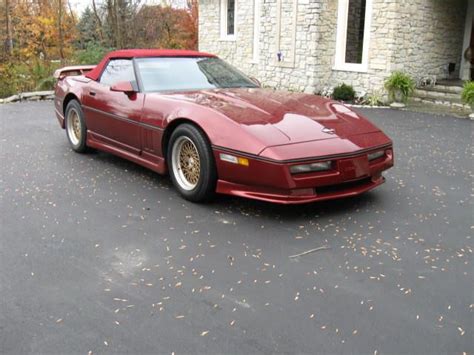 1986 Vette With A Greenwood Ground Effects Kit Greenwood Vette
