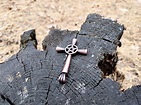 Inverted Cross Cross of Saint Peter Petrine Cross Upside - Etsy