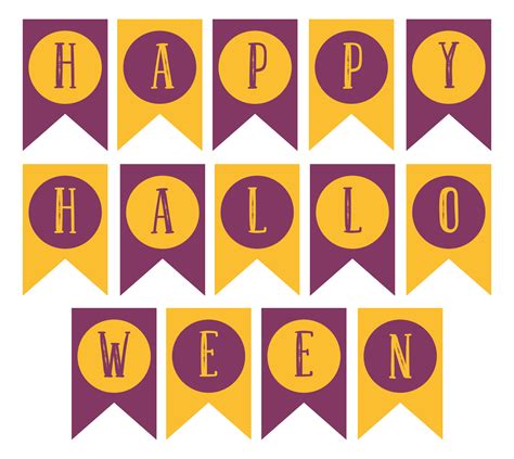 15 Best Halloween Printable Banners Letters Pdf For Free At Printablee