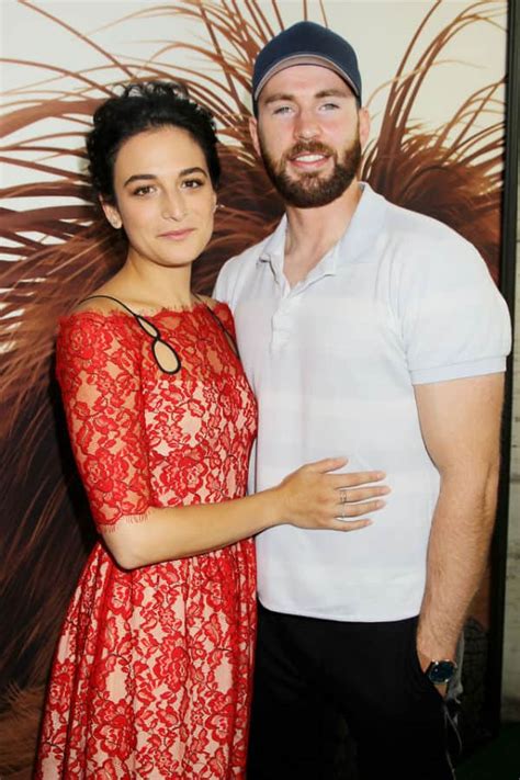 captain america chris evans talks about his ex girlfriend jenny slate calls her his favourite