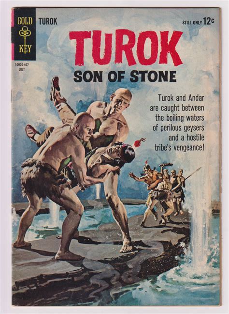 Turok Son Of Stone Vol 1 40 Silver Age Comic Book VG Etsy