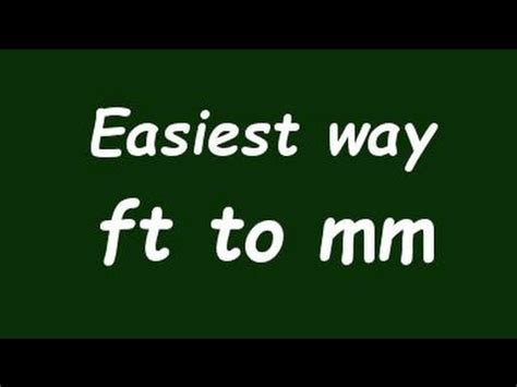 Convert 3 feet to centimeters. Convert Foot to Milimeter (ft to mm) - Formula, Example ...