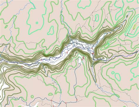 Topographic Map Of Yosemite National Park