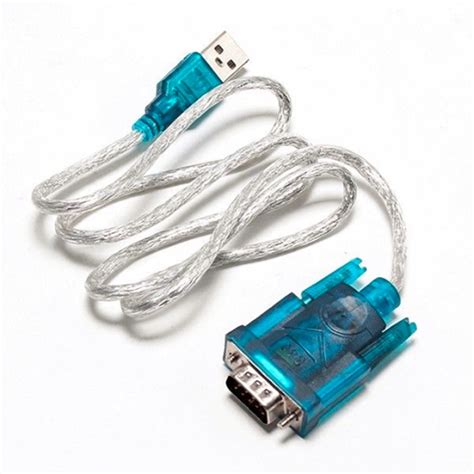 1pcs Usb 20 To Serial Rs232 Db9 9 Pin Adapter Cable Pda Cord Gps