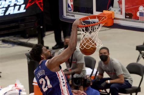 Joel Embiid Dominates As Sixers Go Up 3 0 On Wizards Inquirer Sports