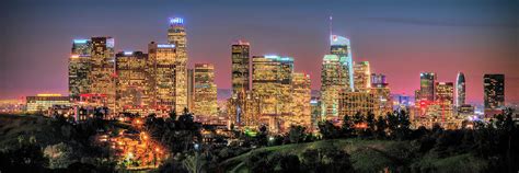 Los Angeles 2019 La Skyline Downtown At Dusk Photograph By Jon Holiday