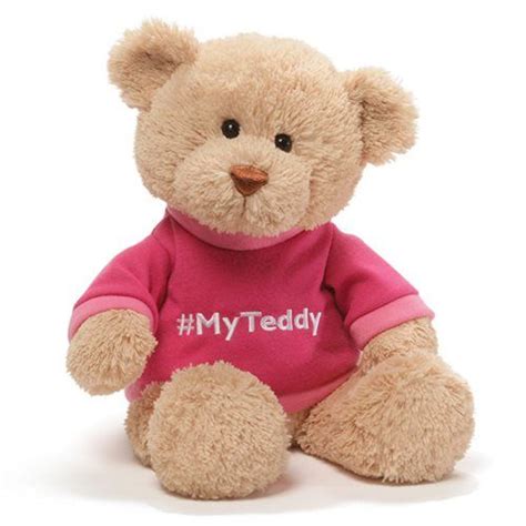 My Teddy Bear Pink 12 Inch Plush Entertainment Earth Teddy Teddy