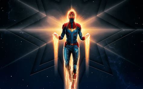 1280x800 Captain Marvel New Poster 2019 720p Hd 4k Wallpapersimages