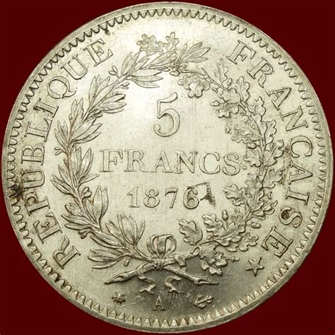 France 5 Francs 1876 A Catawiki