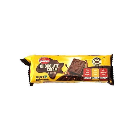 Munchee Chocolate Cream Biscuits 100g Catchmelk